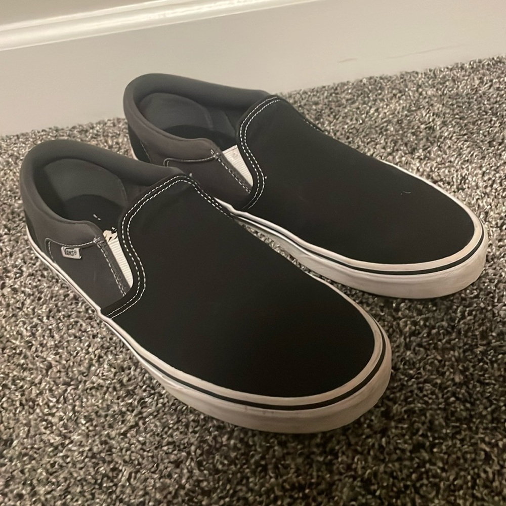 Black and White Vans